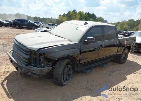 2017 Chevrolet Silverado 1500 2Lz из США, поврежденный, VIN 3GCUKSEC7HG462671